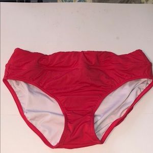 LANDS END SWIM - high waisted bikini bottoms